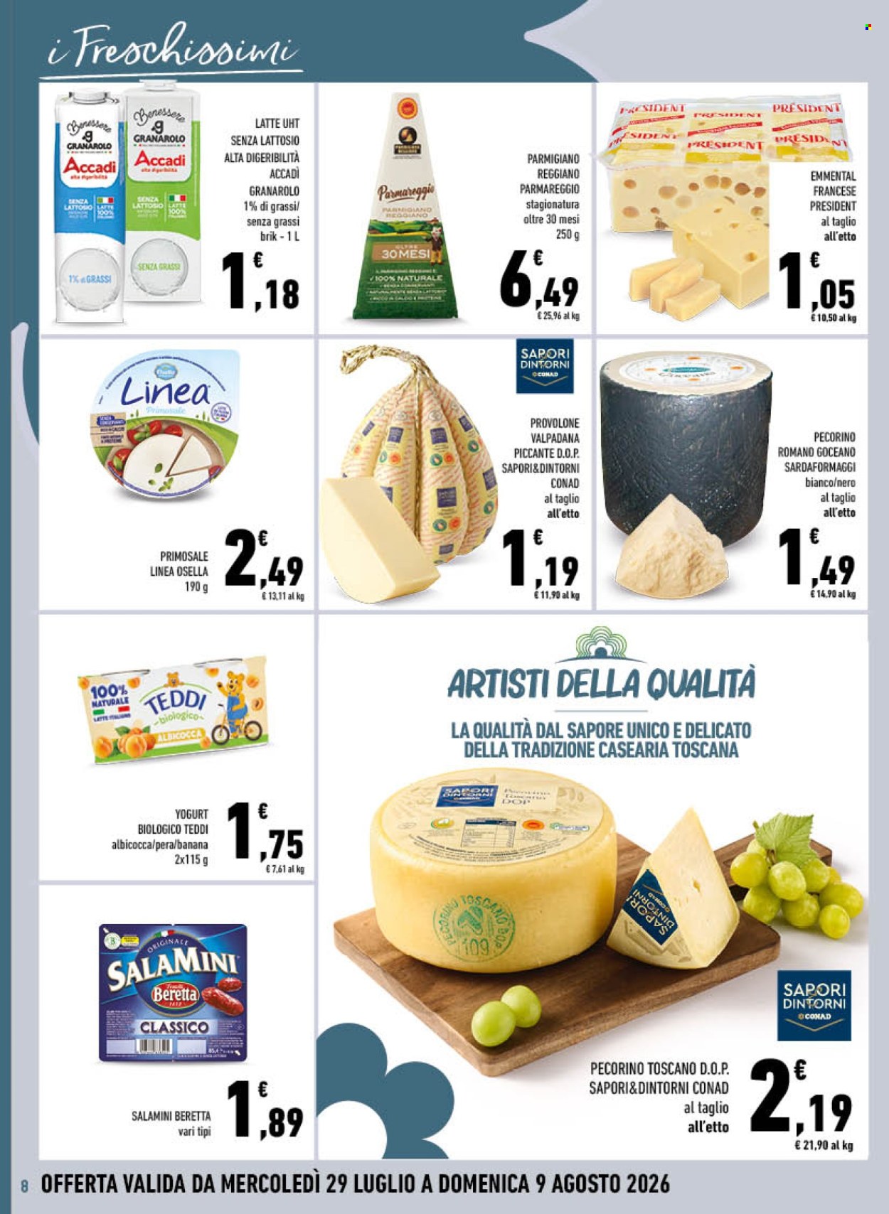 Volantino Conad - 29/7/2026 - 9/8/2026. Pagina 8