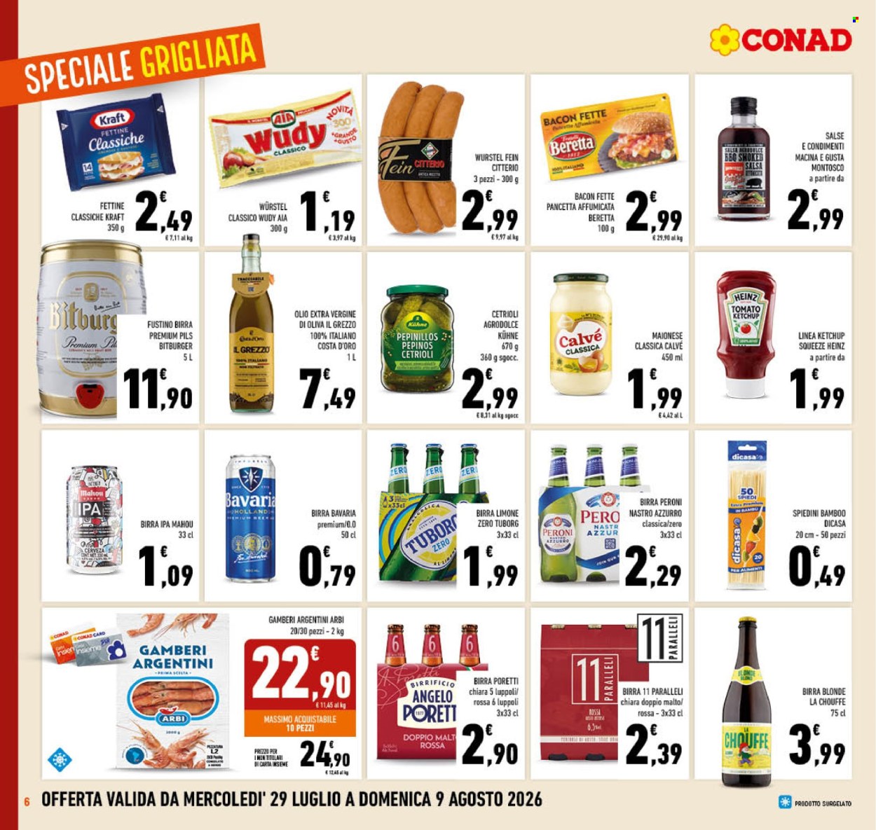 Volantino Conad - 29/7/2026 - 9/8/2026. Pagina 6
