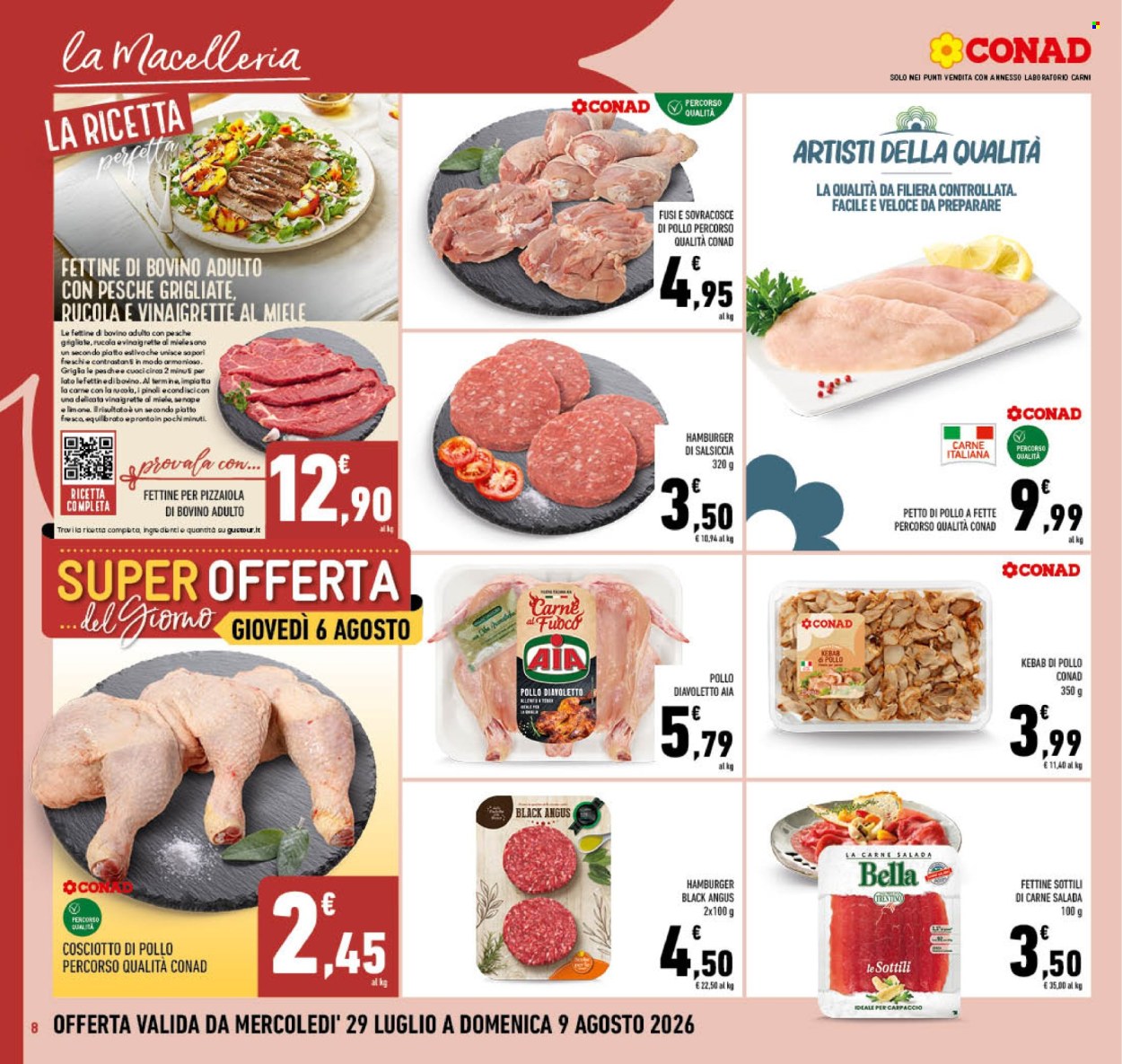Volantino Conad - 29/7/2026 - 9/8/2026. Pagina 8