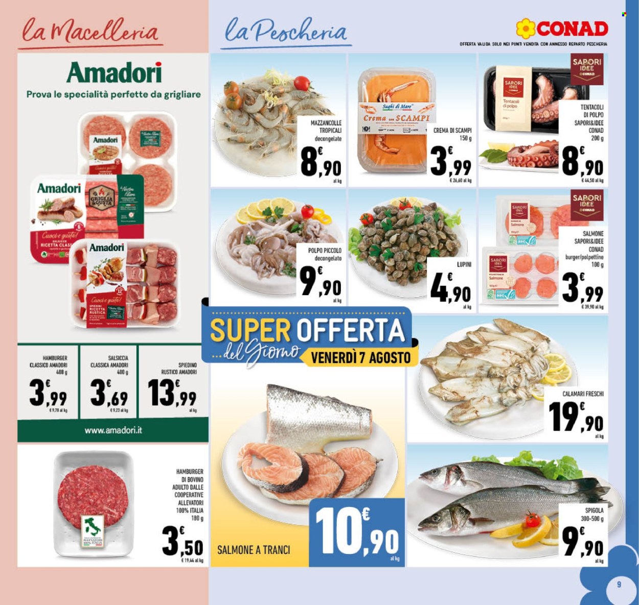 Volantino Conad - 29/7/2026 - 9/8/2026. Pagina 9