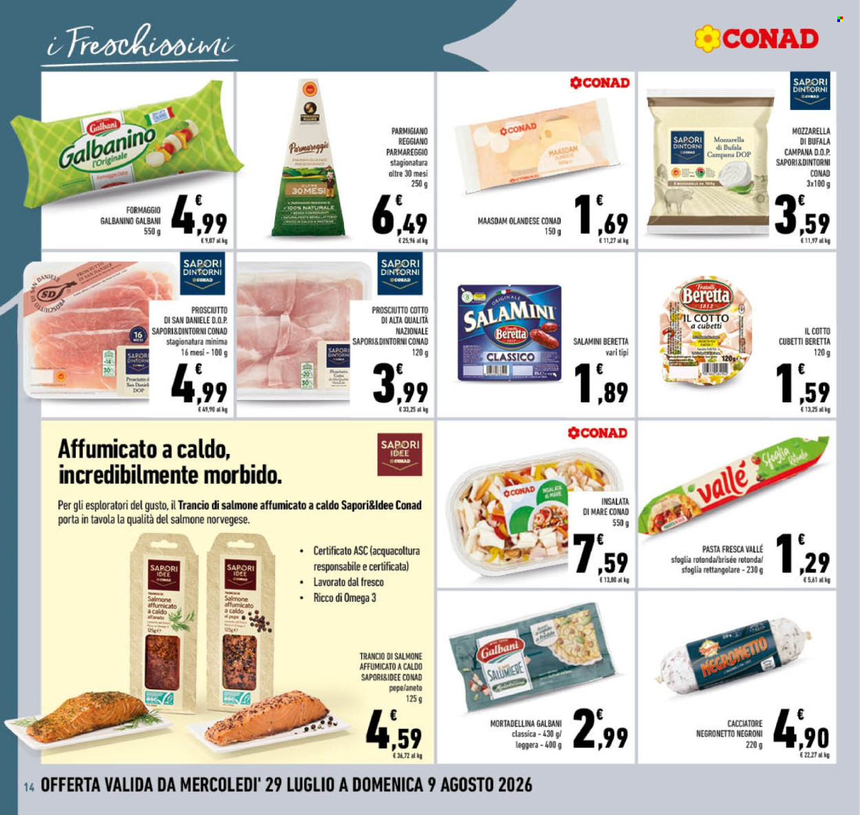 Volantino Conad - 29/7/2026 - 9/8/2026. Pagina 14