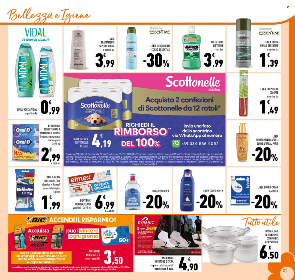Volantino Conad - 29/7/2026 - 9/8/2026. Pagina 21