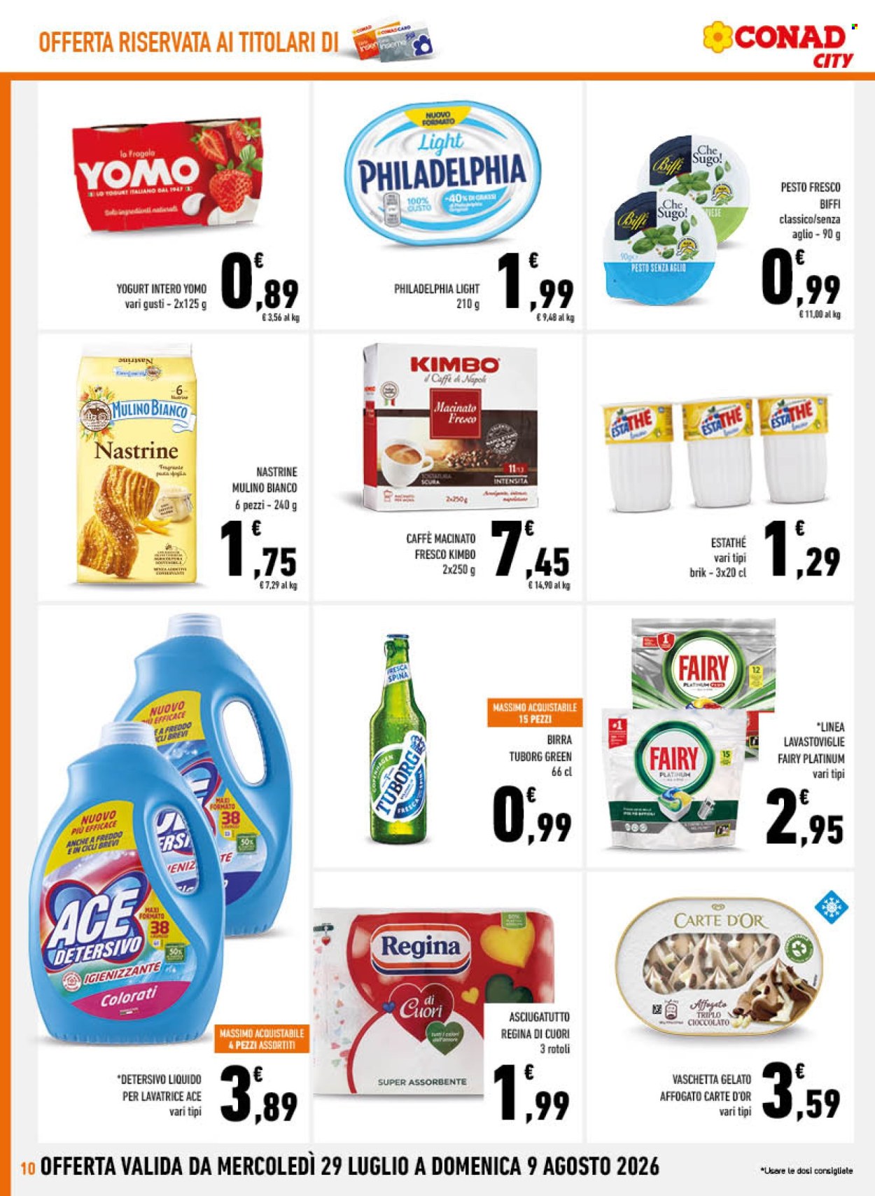 Volantino Conad - 29/7/2026 - 9/8/2026. Pagina 10