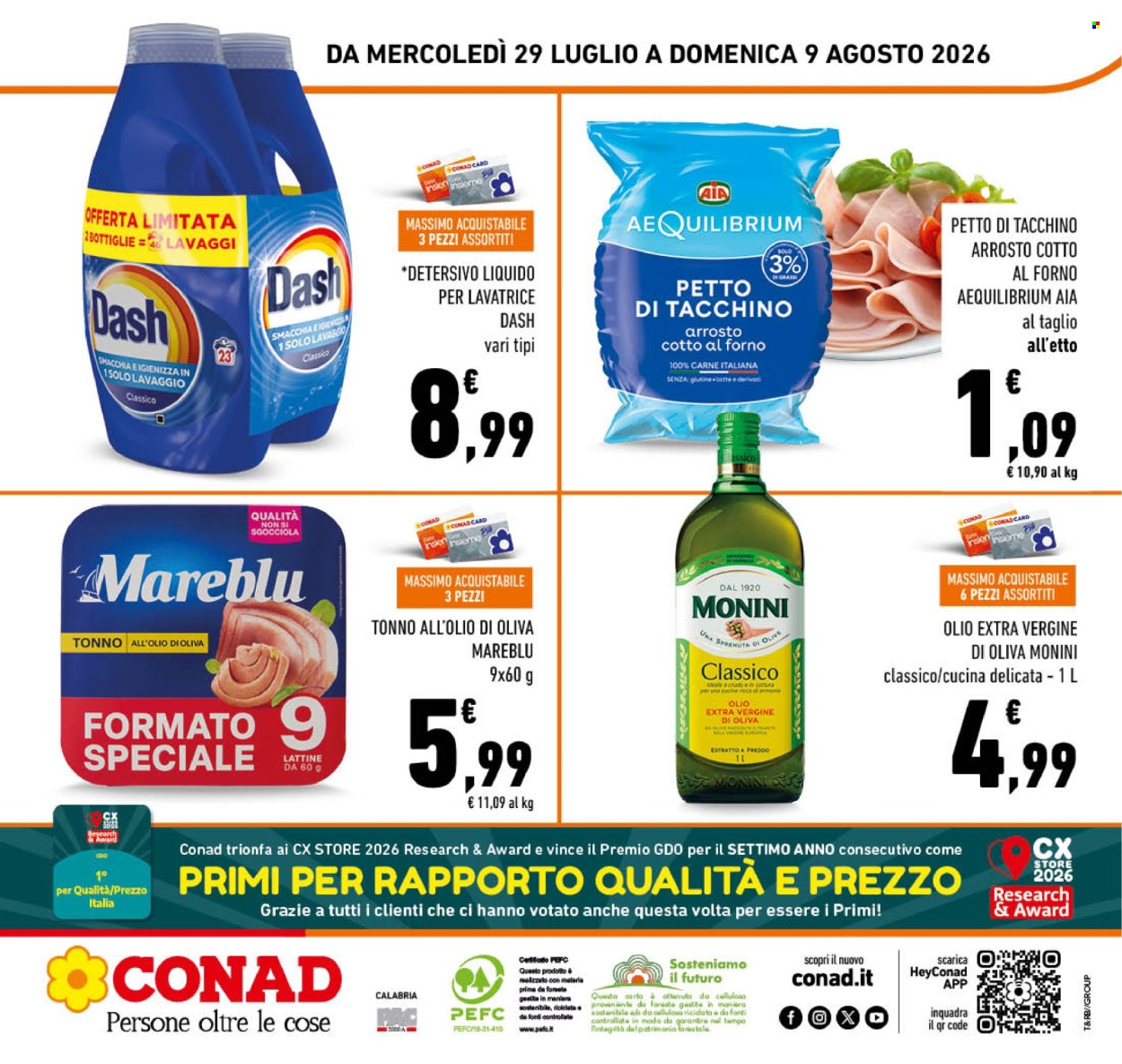 Volantino Conad - 29/7/2026 - 9/8/2026. Pagina 24