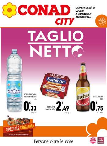 Volantino Conad - 29/7/2026 - 9/8/2026.