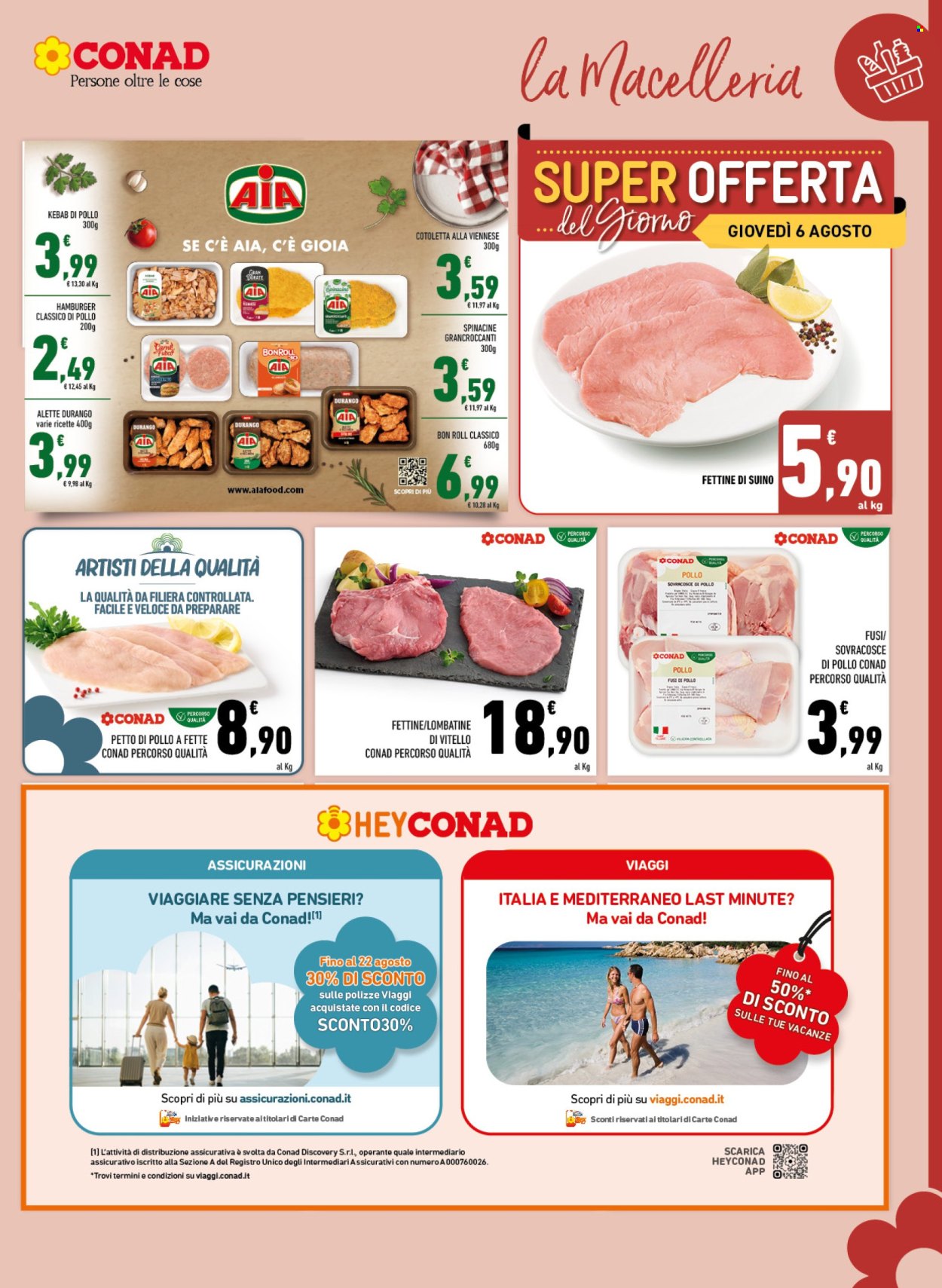 Volantino Conad - 29/7/2026 - 9/8/2026. Pagina 3