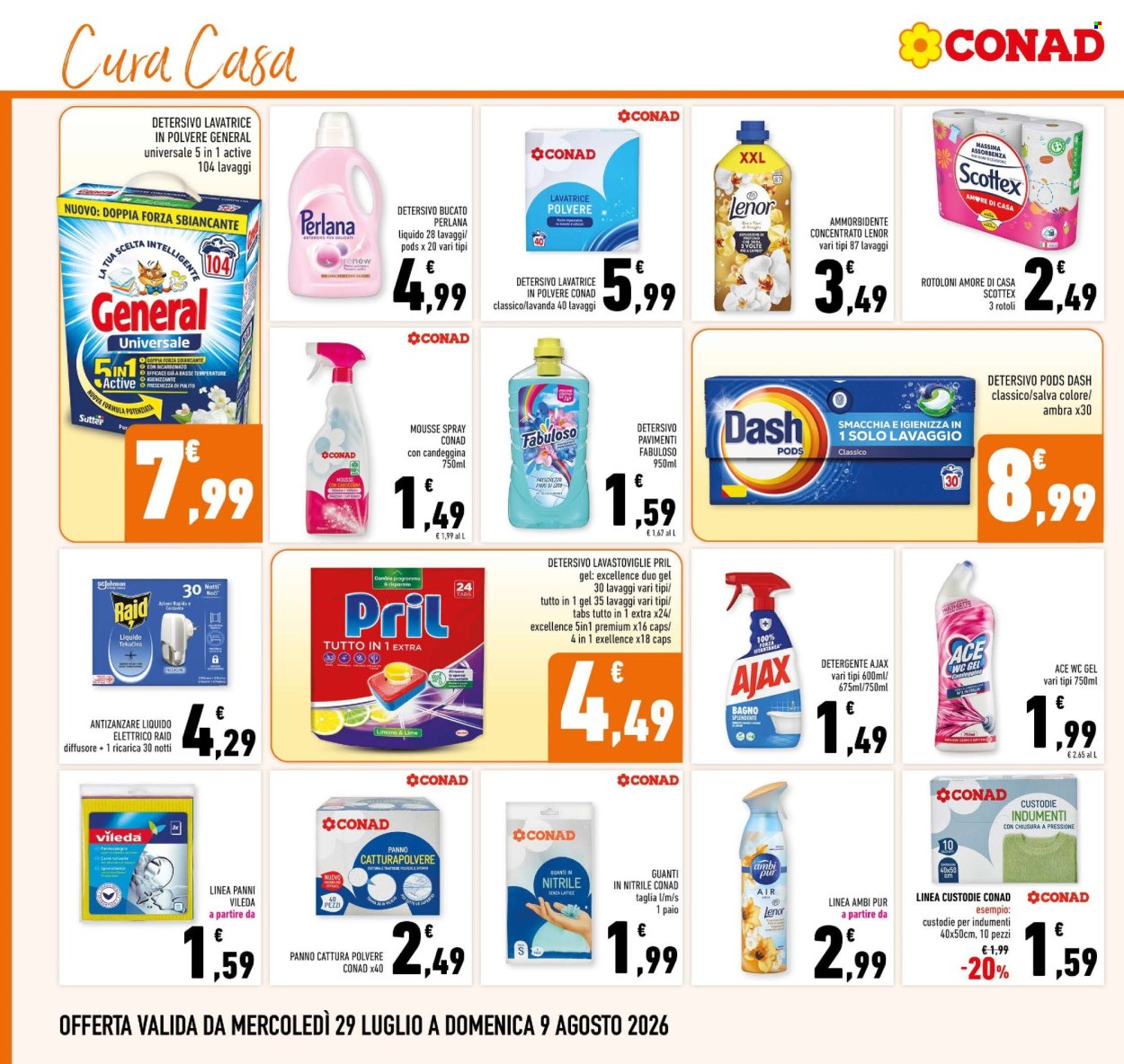 Volantino Conad - 29/7/2026 - 9/8/2026. Pagina 22