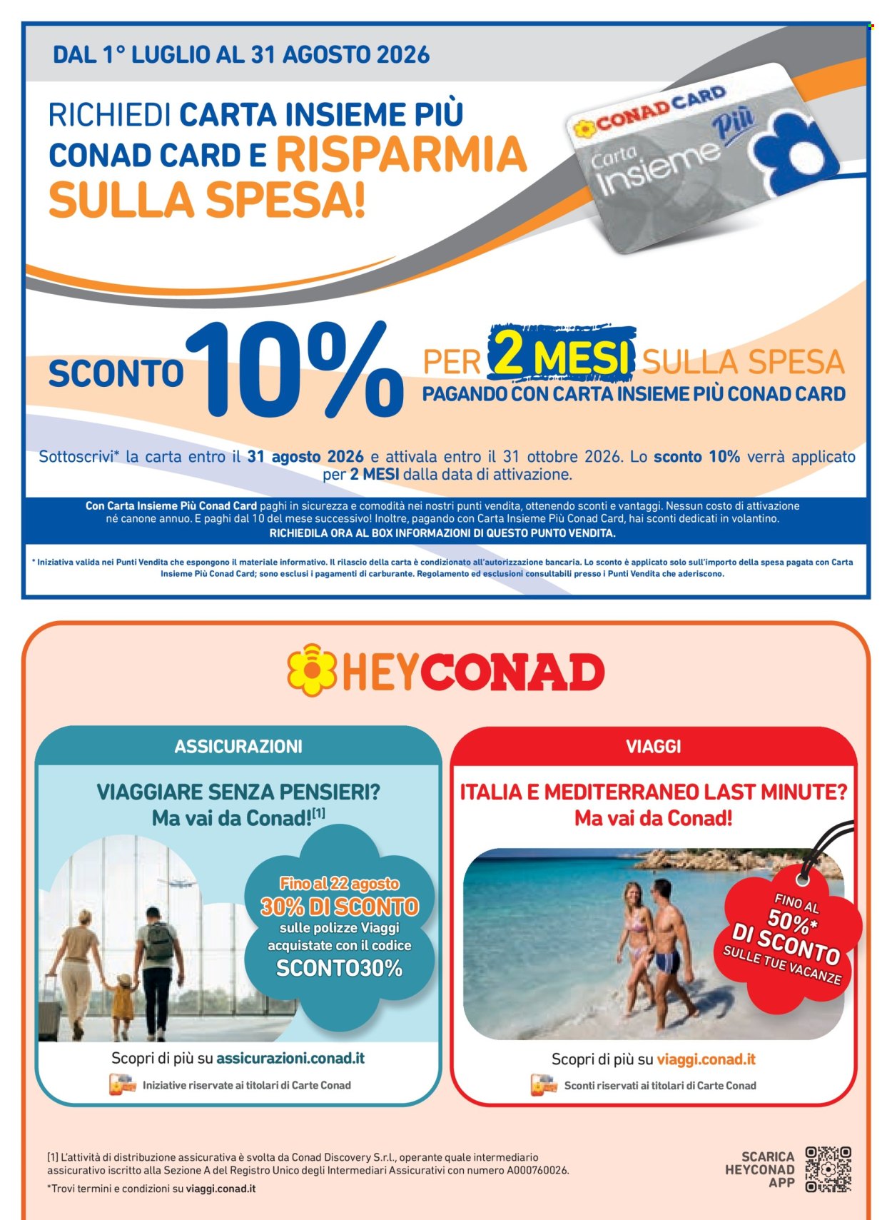 Volantino Conad - 29/7/2026 - 11/8/2026. Pagina 18