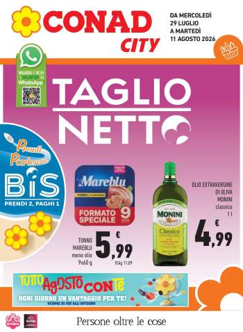 Volantino Conad - 29/7/2026 - 11/8/2026.