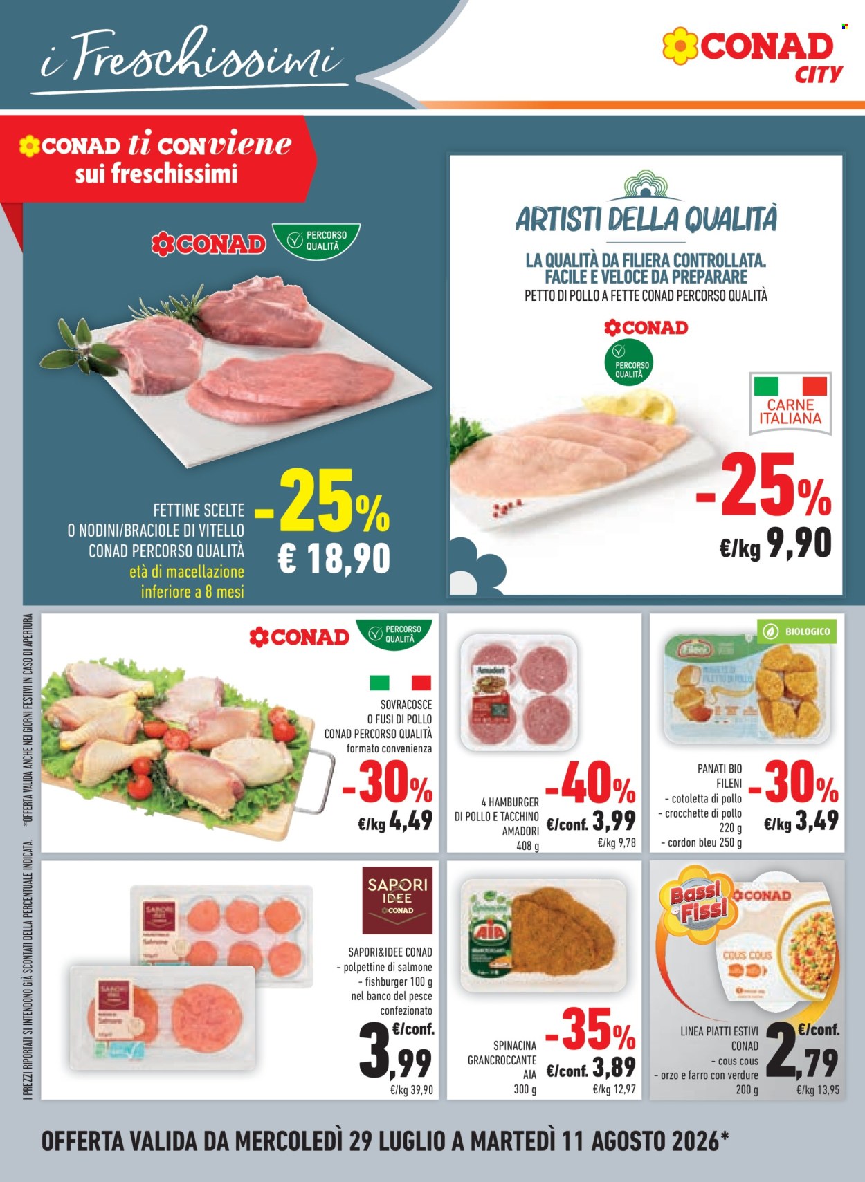 Volantino Conad - 29/7/2026 - 11/8/2026. Pagina 14