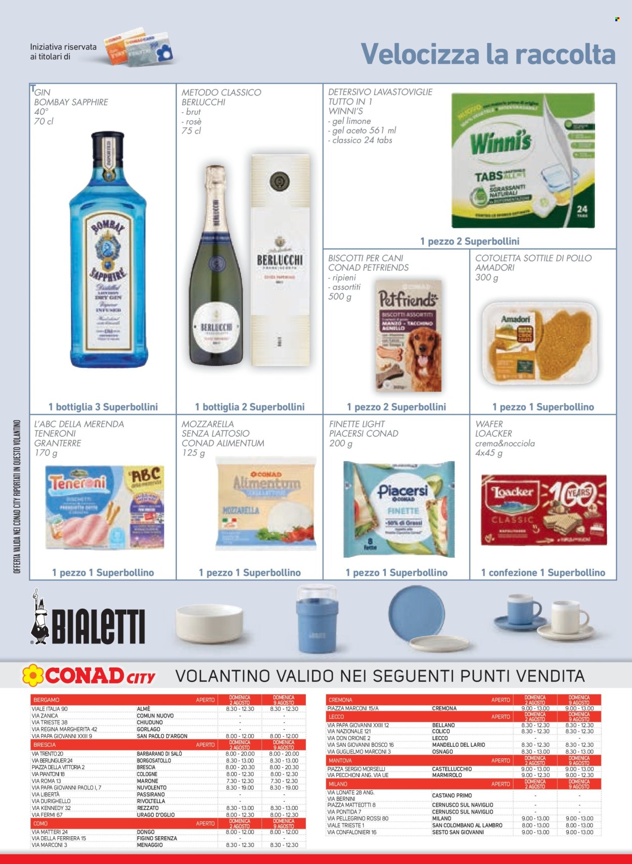 Volantino Conad - 29/7/2026 - 11/8/2026. Pagina 16