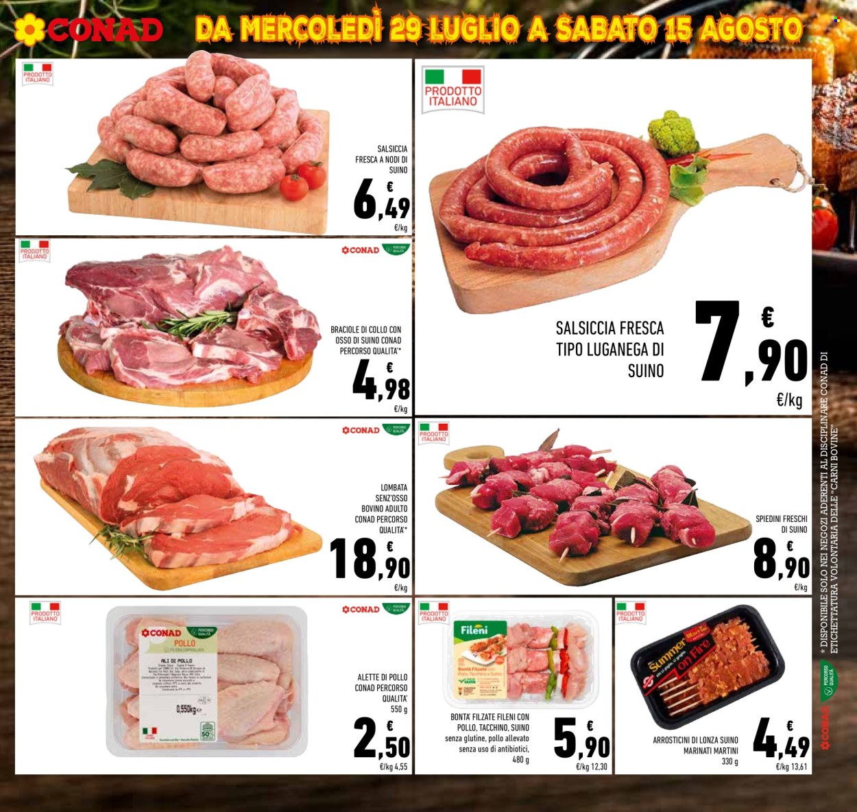 Volantino Conad - 29/7/2026 - 11/8/2026. Pagina 5