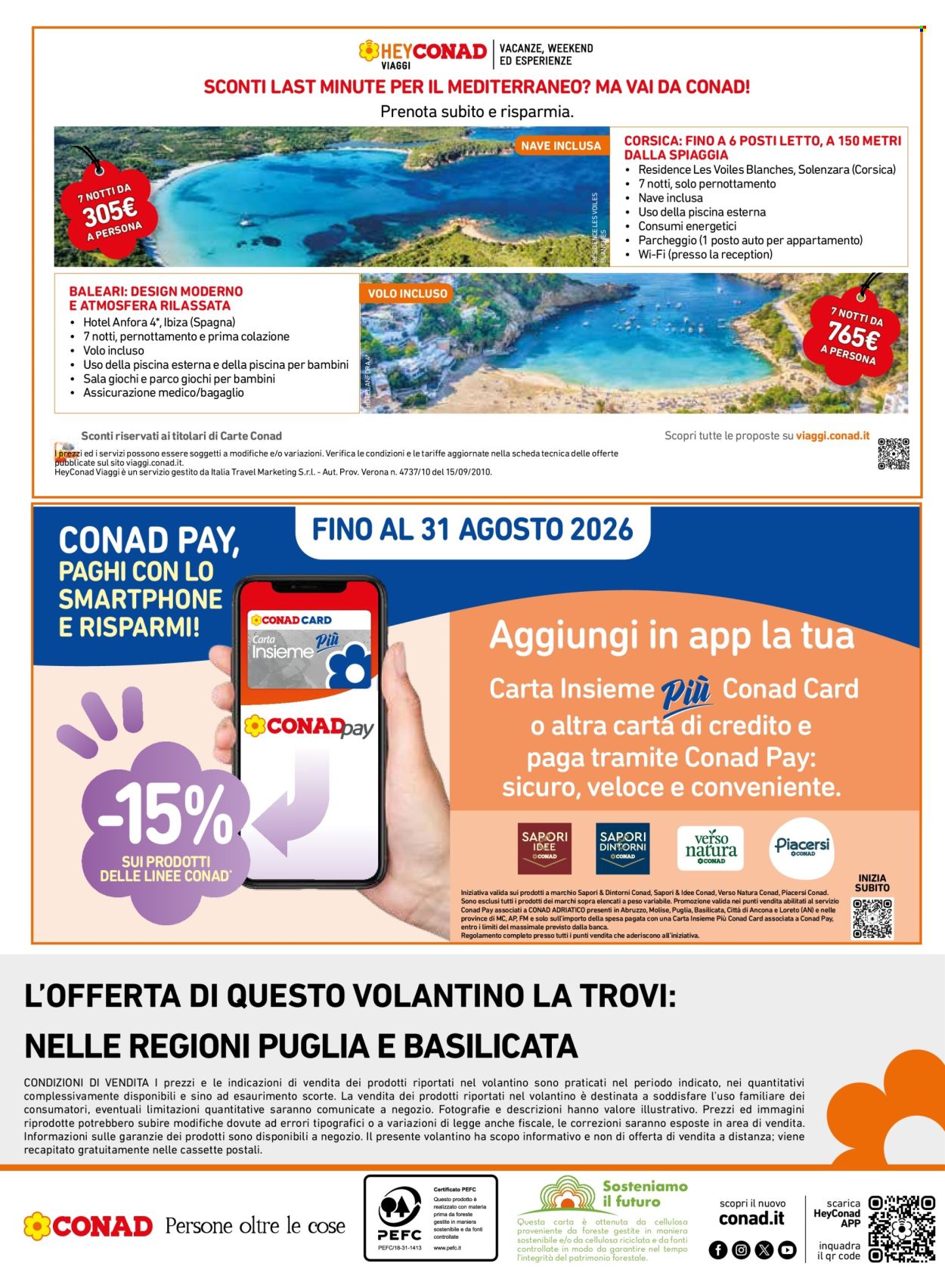 Volantino Conad - 29/7/2026 - 11/8/2026. Pagina 8