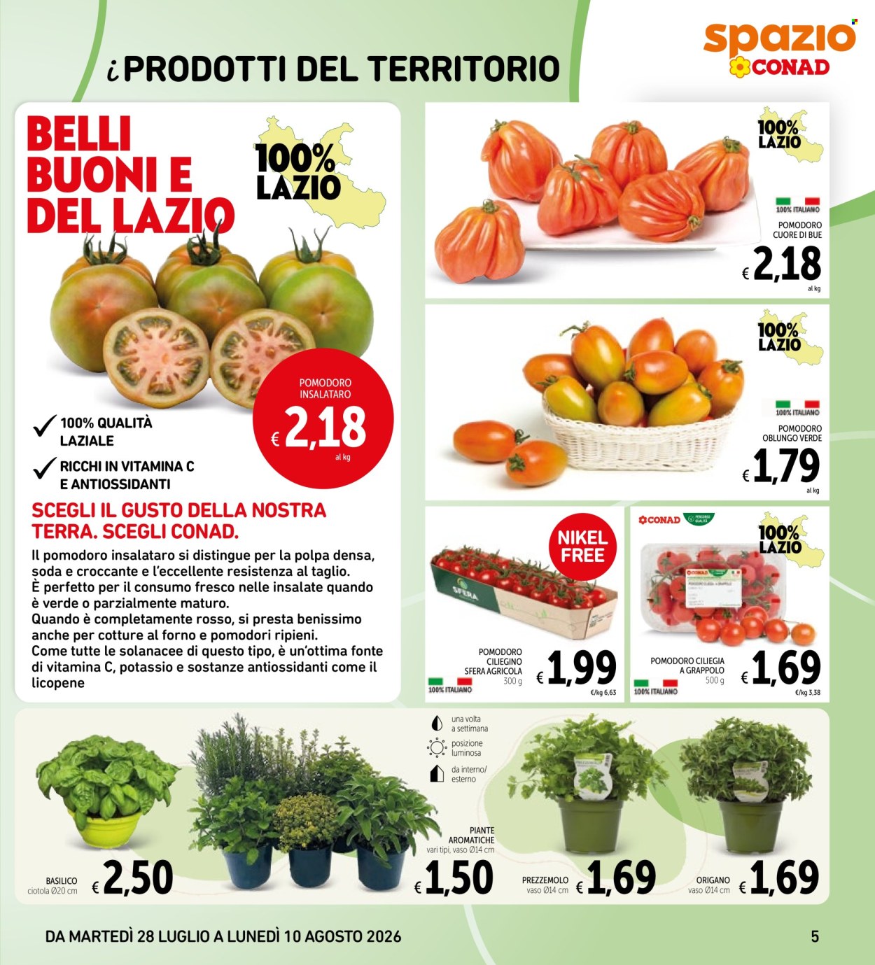 Volantino Conad - 28/7/2026 - 10/8/2026. Pagina 5