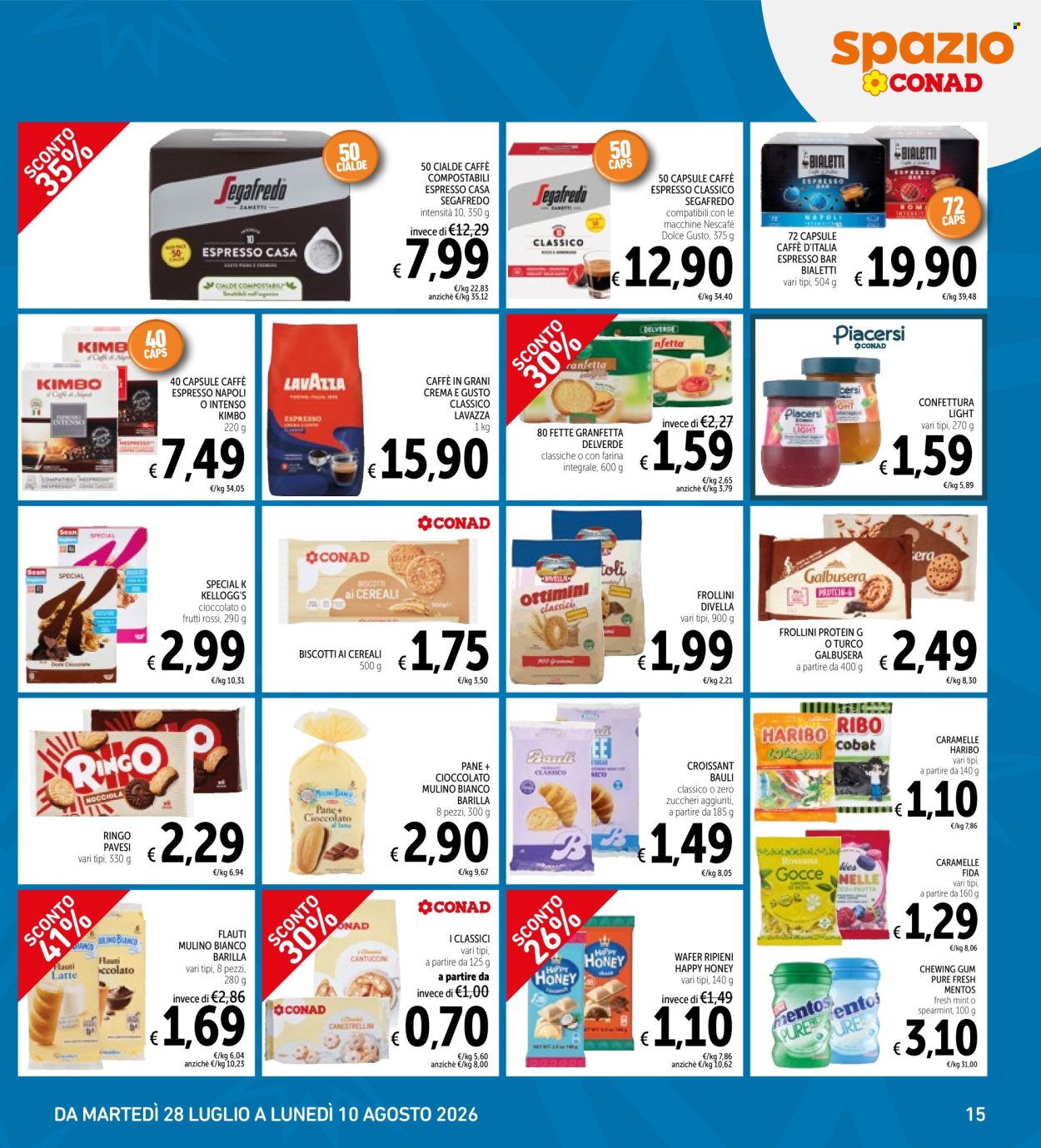 Volantino Conad - 28/7/2026 - 10/8/2026. Pagina 15