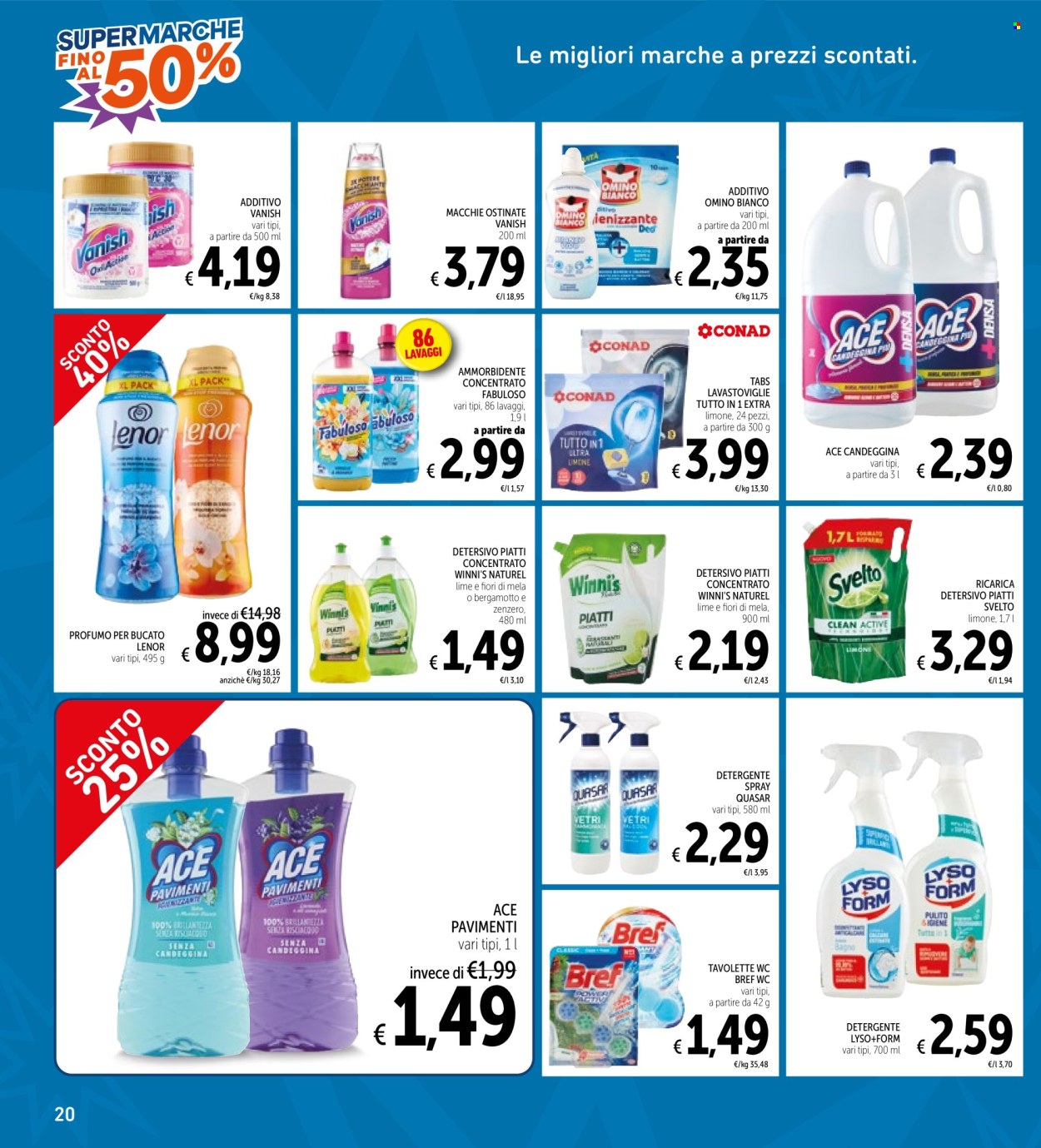 Volantino Conad - 28/7/2026 - 10/8/2026. Pagina 20