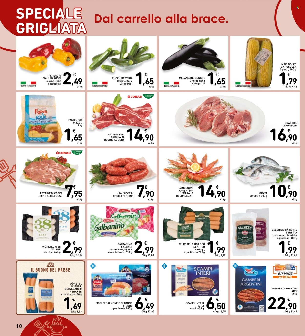 Volantino Spazio Conad - 28/7/2026 - 10/8/2026. Pagina 10