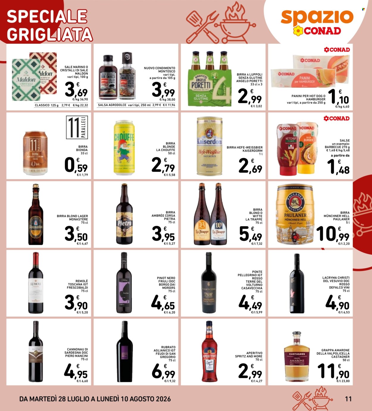 Volantino Spazio Conad - 28/7/2026 - 10/8/2026. Pagina 11