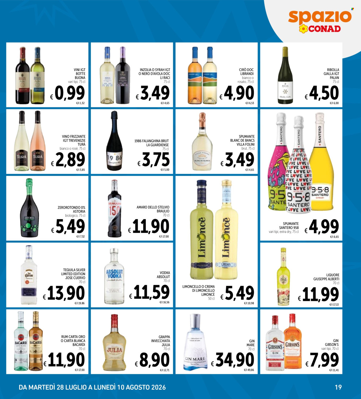 Volantino Spazio Conad - 28/7/2026 - 10/8/2026. Pagina 19