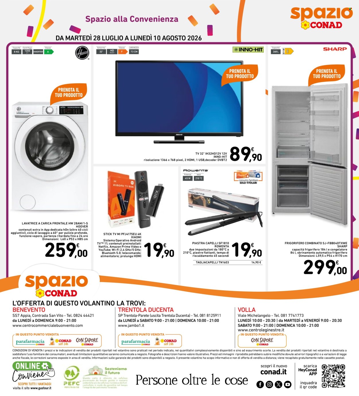 Volantino Spazio Conad - 28/7/2026 - 10/8/2026. Pagina 27