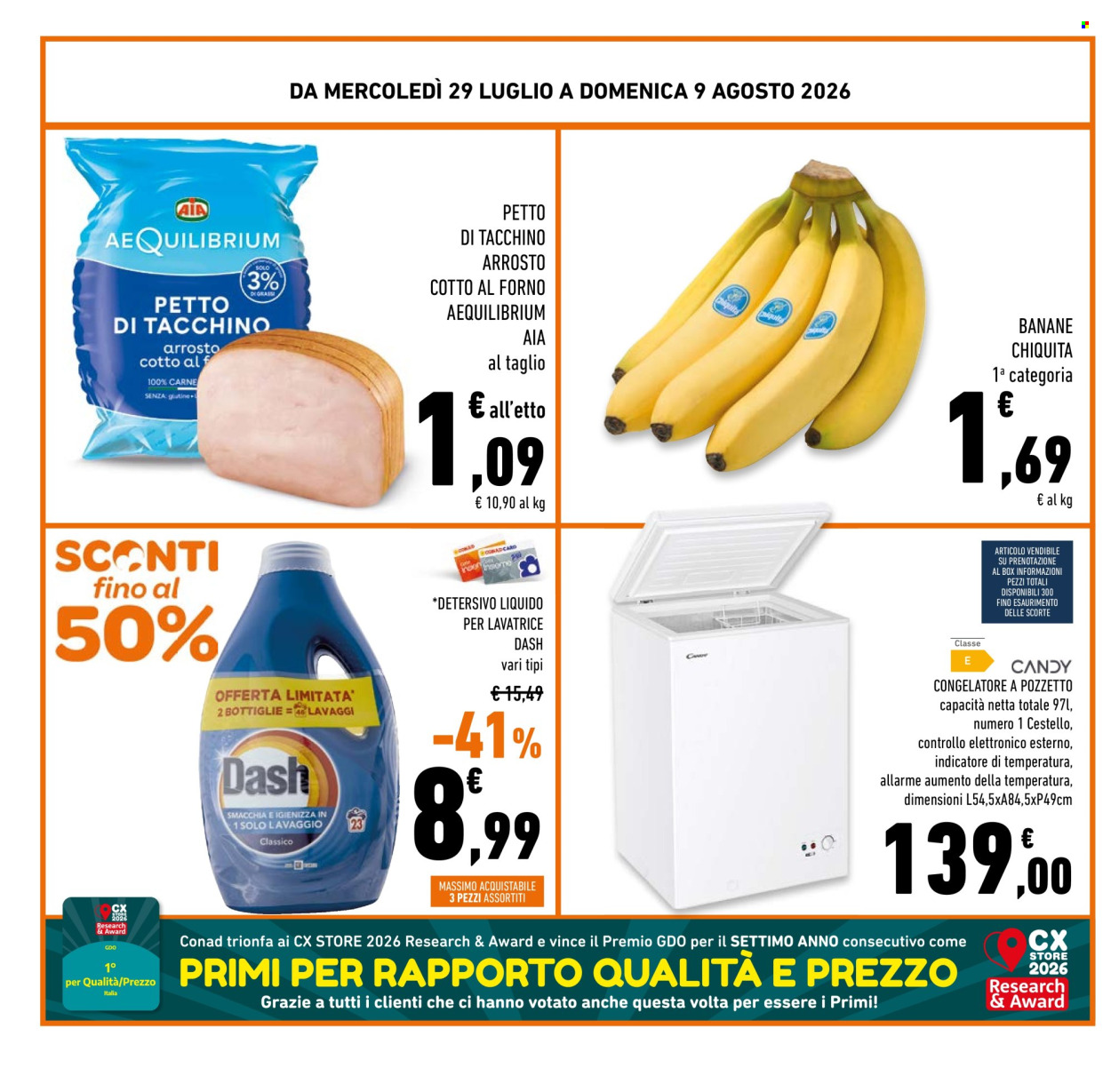 Volantino Conad Superstore - 29/7/2026 - 11/8/2026. Pagina 8