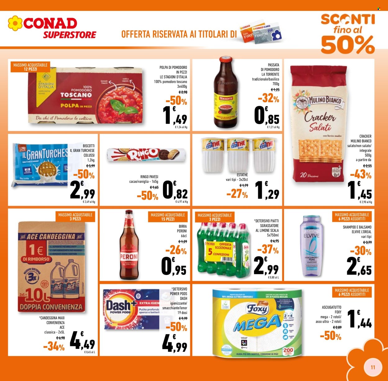 Volantino Conad Superstore - 29/7/2026 - 11/8/2026. Pagina 11