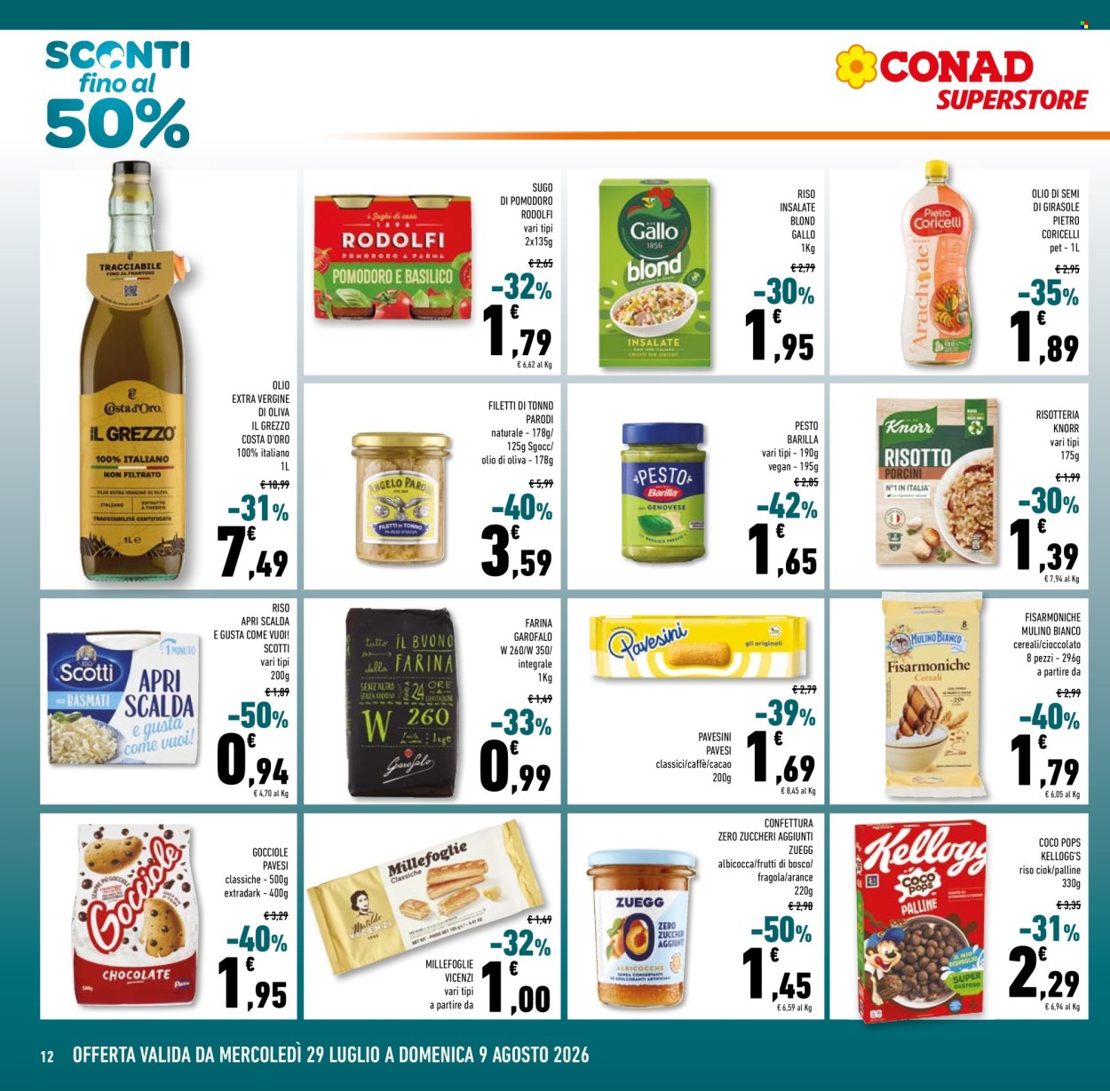 Volantino Conad Superstore - 29/7/2026 - 11/8/2026. Pagina 12