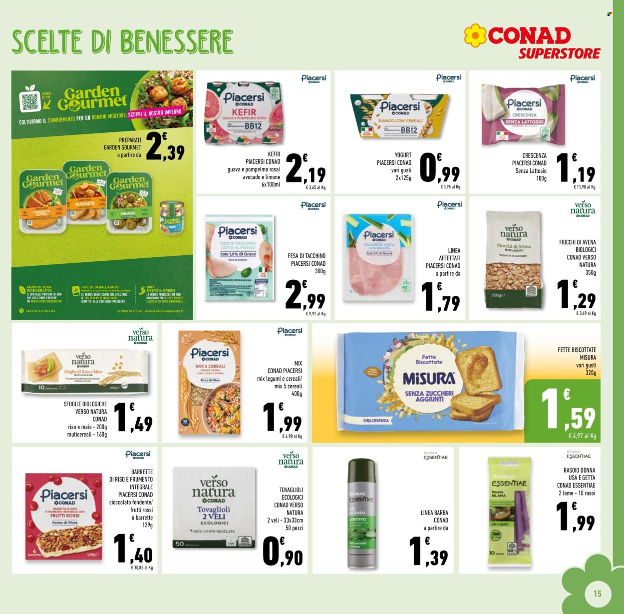 Volantino Conad Superstore - 29/7/2026 - 11/8/2026. Pagina 15