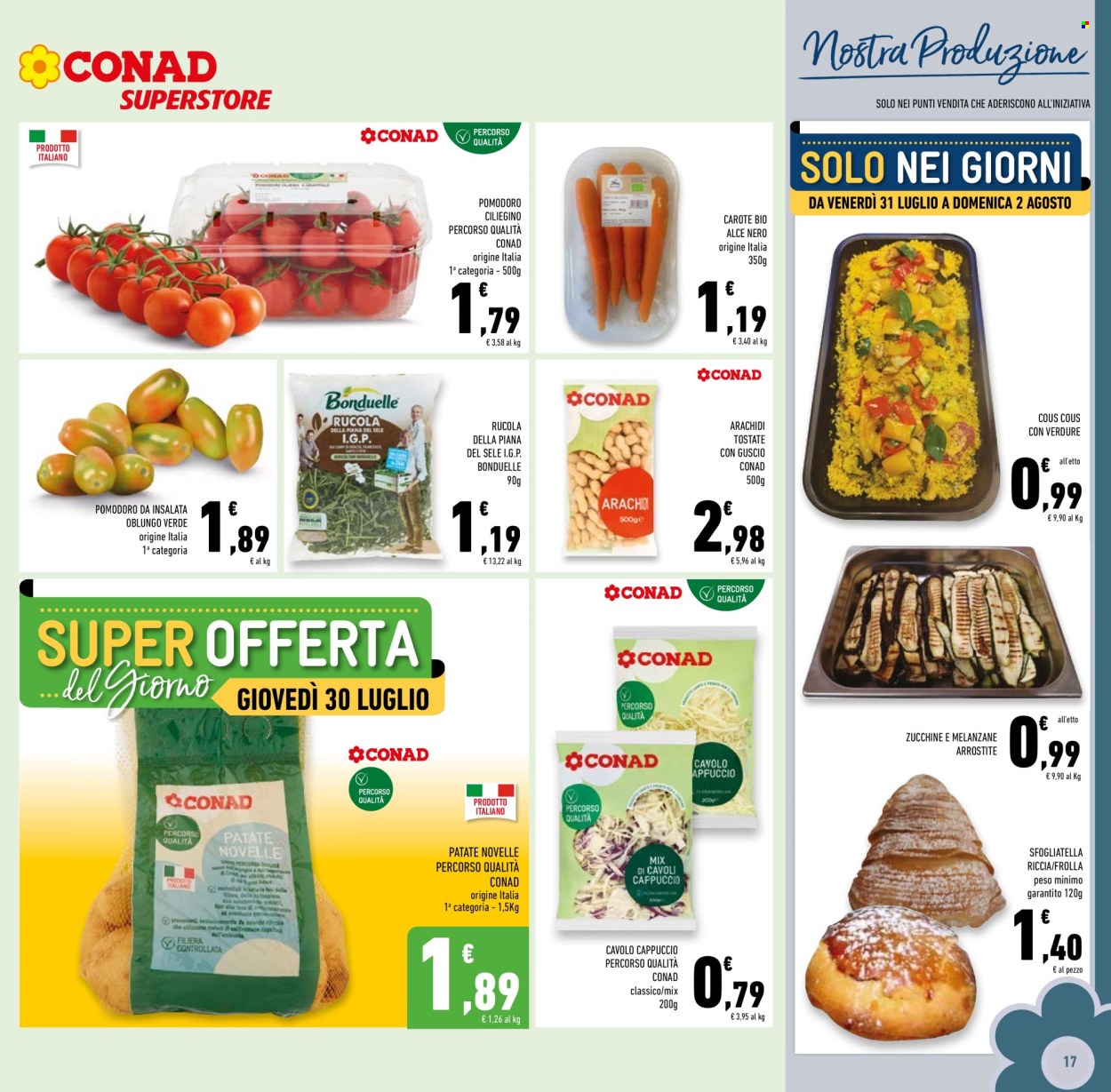 Volantino Conad Superstore - 29/7/2026 - 11/8/2026. Pagina 17