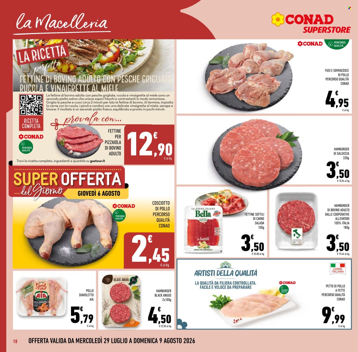 Volantino Conad Superstore - 29/7/2026 - 11/8/2026. Pagina 18