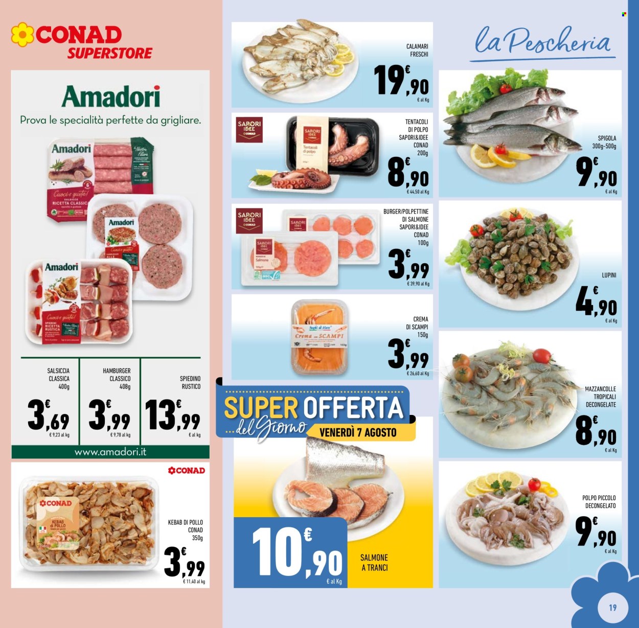 Volantino Conad Superstore - 29/7/2026 - 11/8/2026. Pagina 19