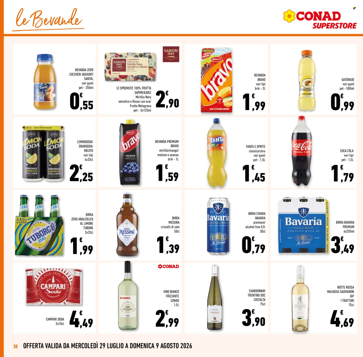 Volantino Conad Superstore - 29/7/2026 - 11/8/2026. Pagina 30
