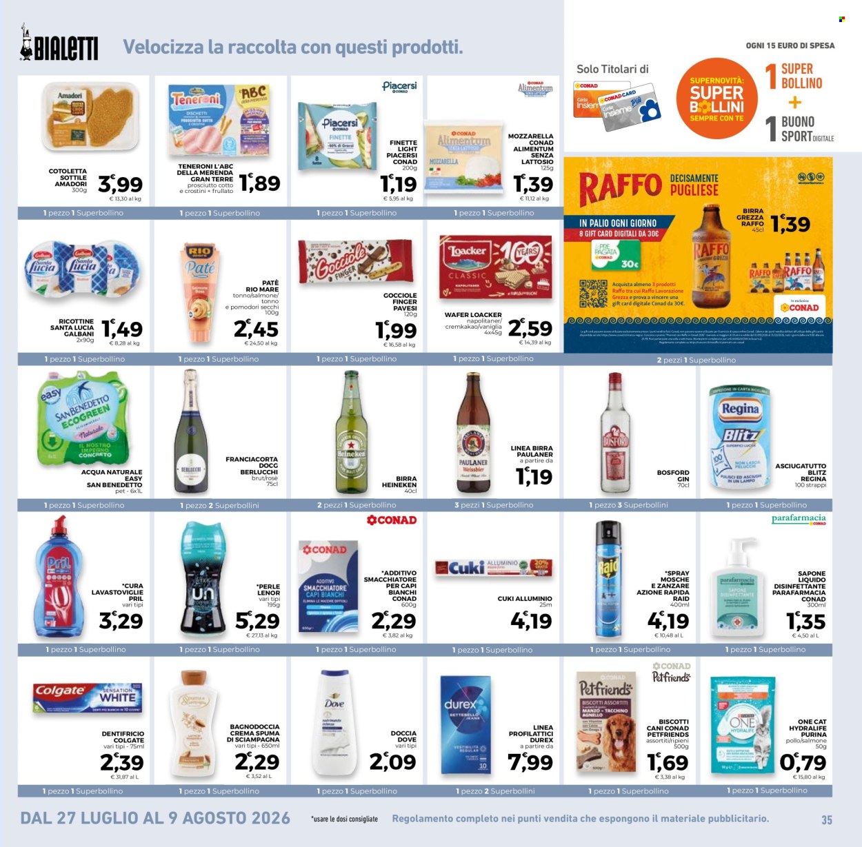 Volantino Conad Superstore - 29/7/2026 - 11/8/2026. Pagina 35