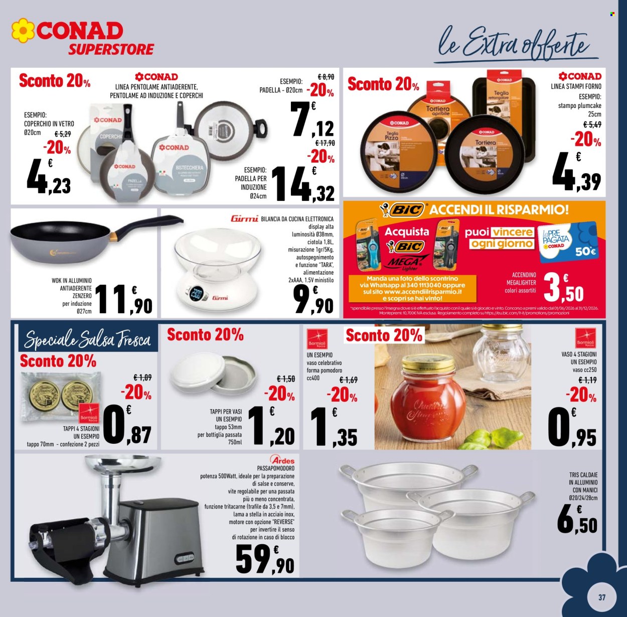 Volantino Conad Superstore - 29/7/2026 - 11/8/2026. Pagina 37