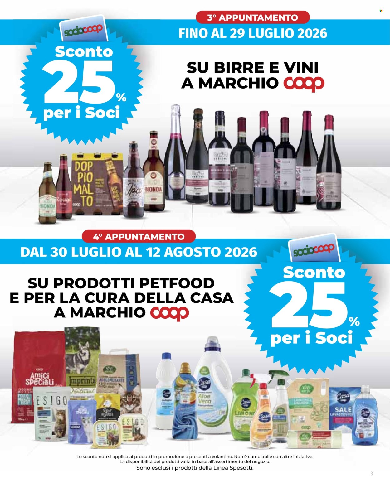 Volantino Coop - 23/7/2026 - 5/8/2026. Pagina 3