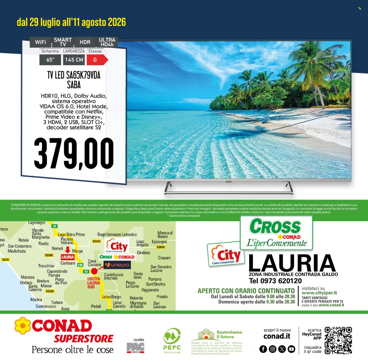 Volantino Conad Superstore - 29/7/2026 - 11/8/2026. Pagina 40