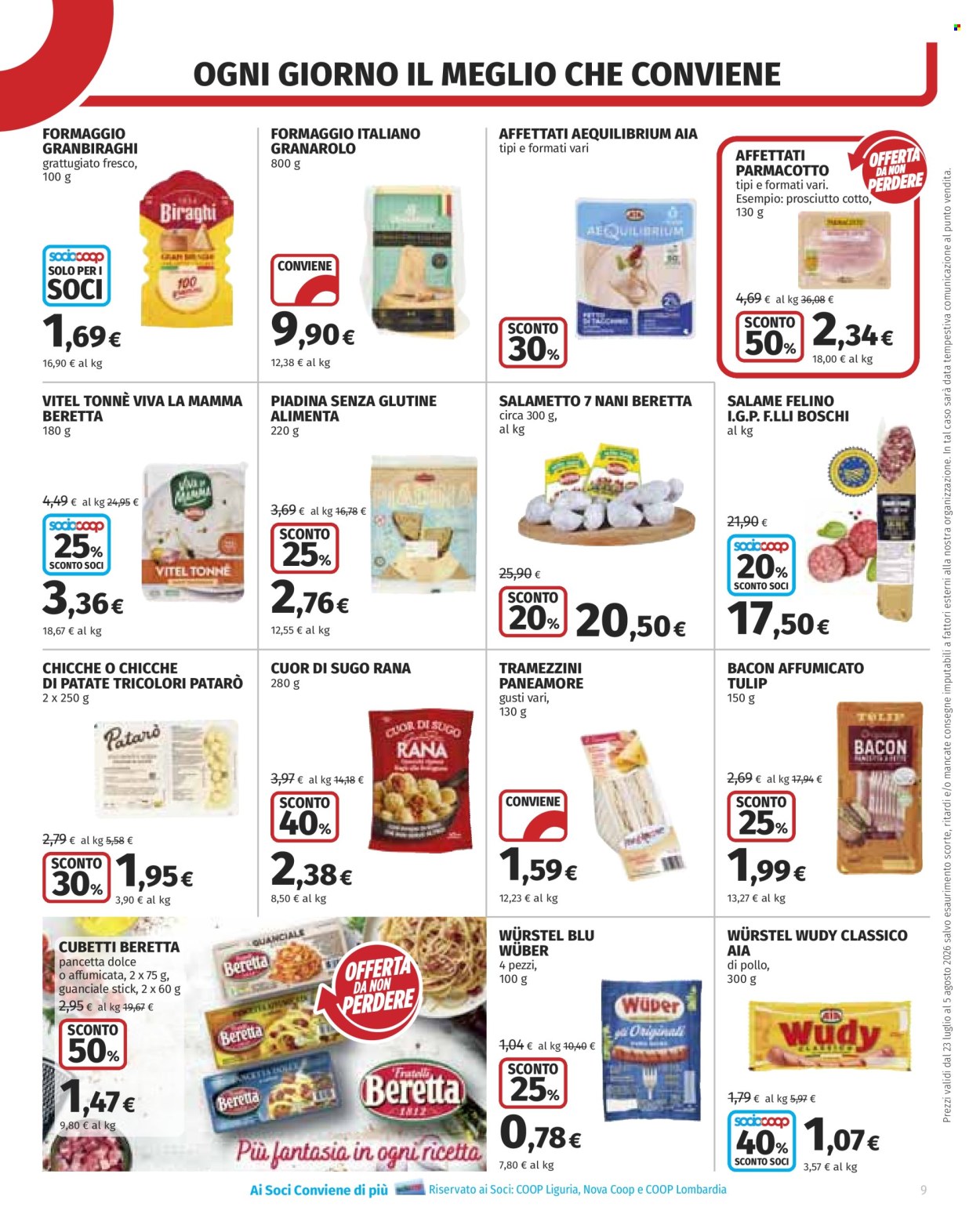 Volantino Coop - 23/7/2026 - 5/8/2026. Pagina 9