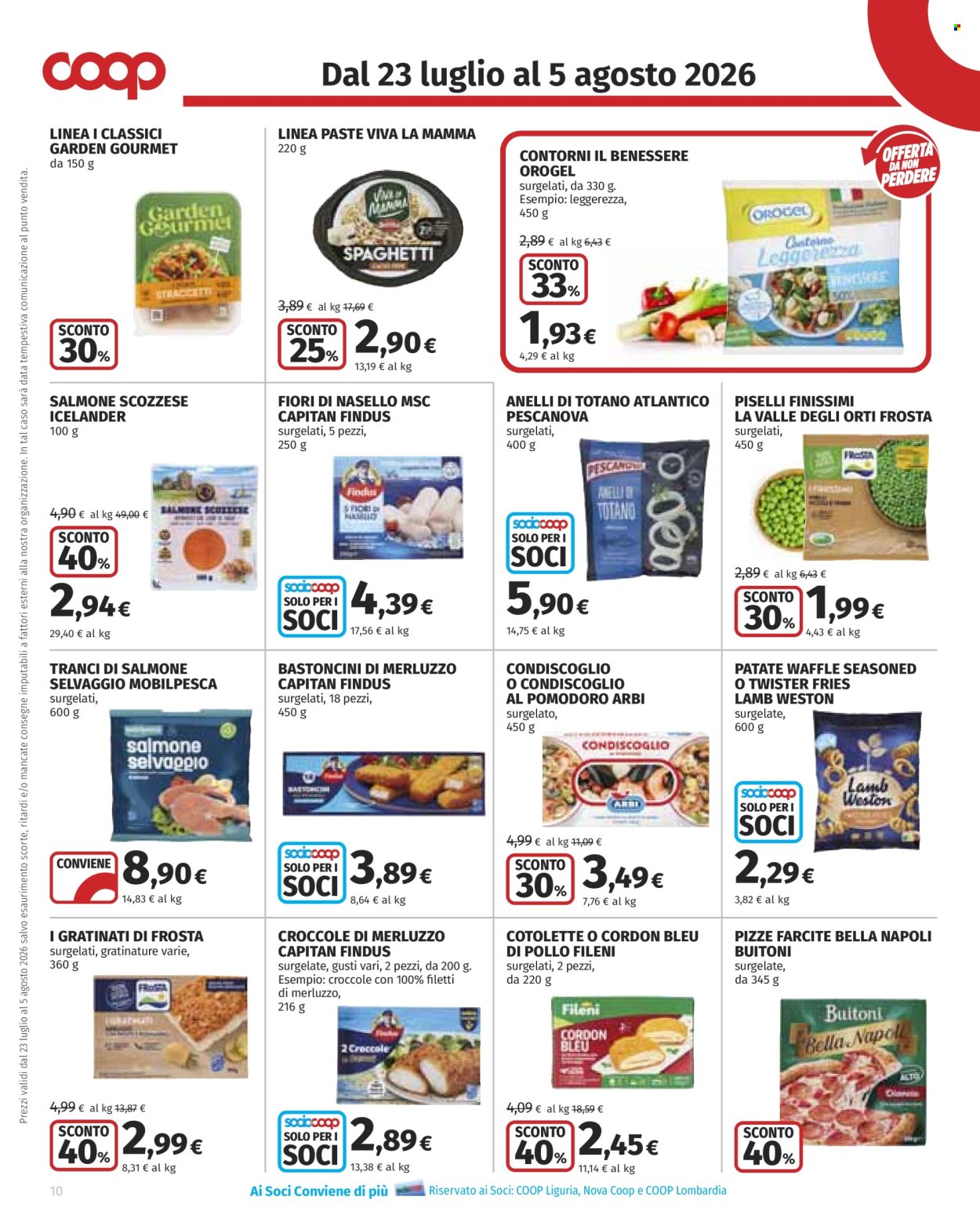 Volantino Coop - 23/7/2026 - 5/8/2026. Pagina 10