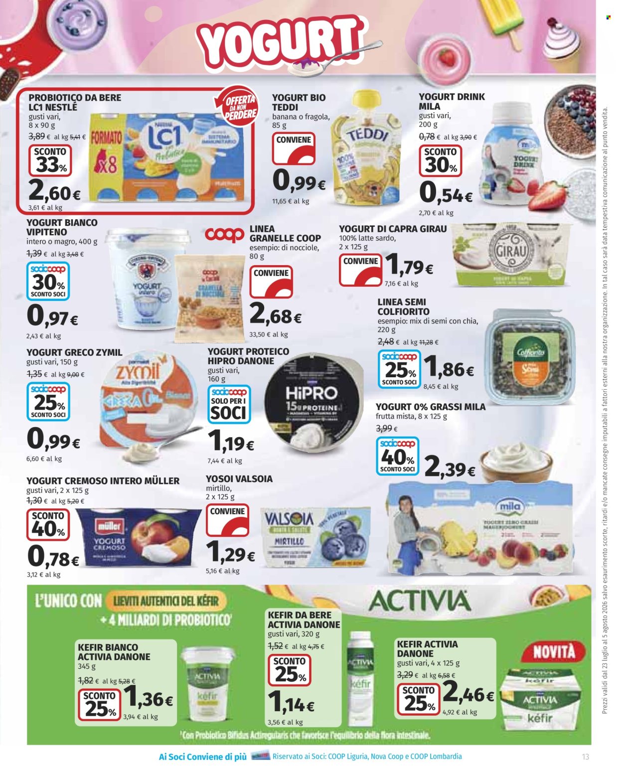 Volantino Coop - 23/7/2026 - 5/8/2026. Pagina 13