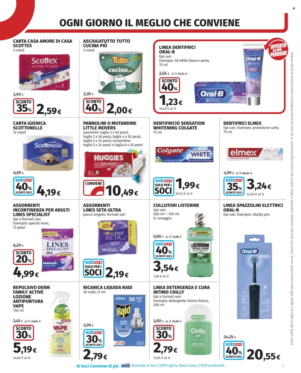 Volantino Coop - 23/7/2026 - 5/8/2026. Pagina 21