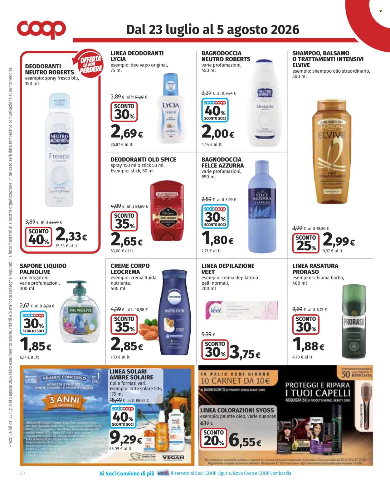 Volantino Coop - 23/7/2026 - 5/8/2026. Pagina 22
