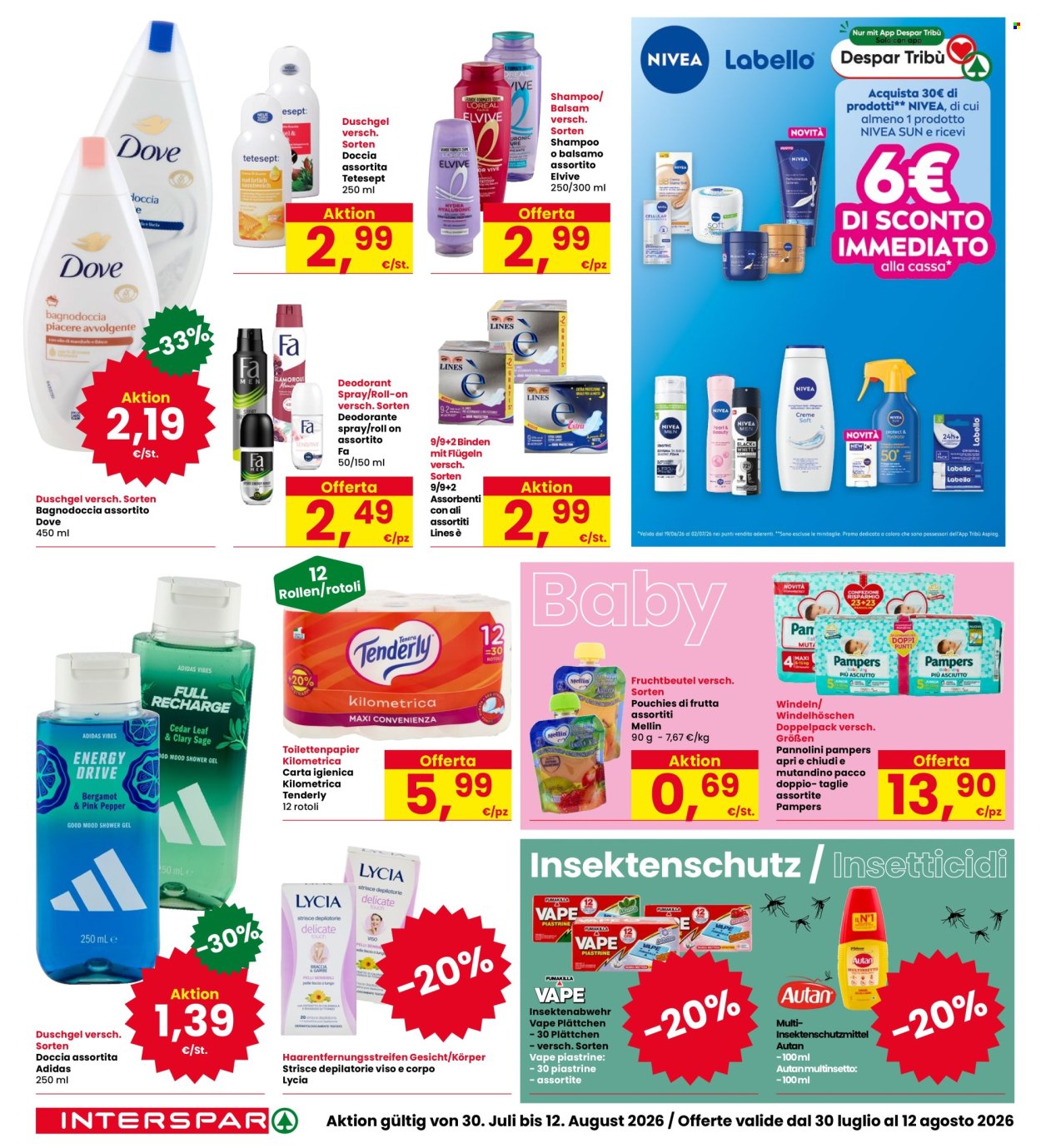 Volantino Interspar - 30/7/2026 - 12/8/2026. Pagina 24