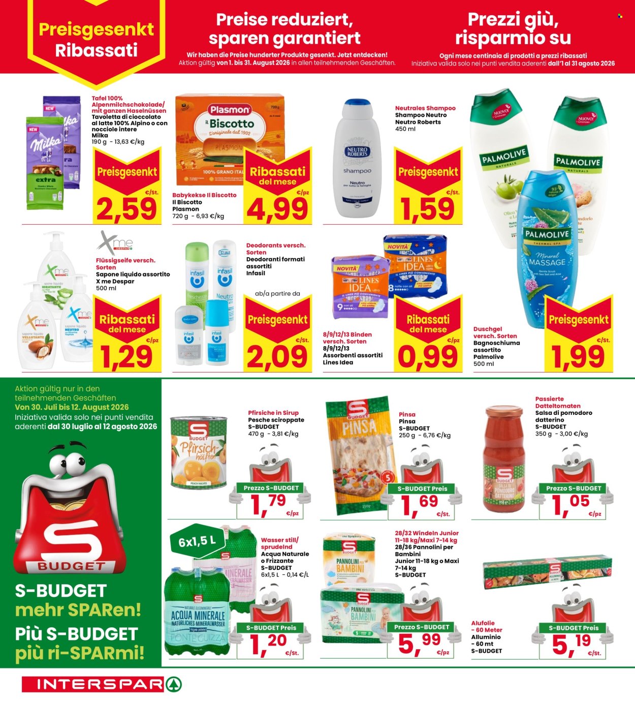 Volantino Interspar - 30/7/2026 - 12/8/2026. Pagina 28