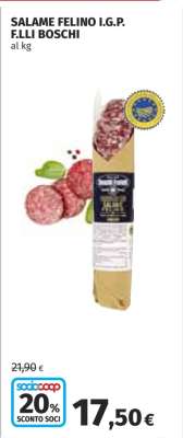SALAME FELINO I.G.P. F.LLI BOSCHI