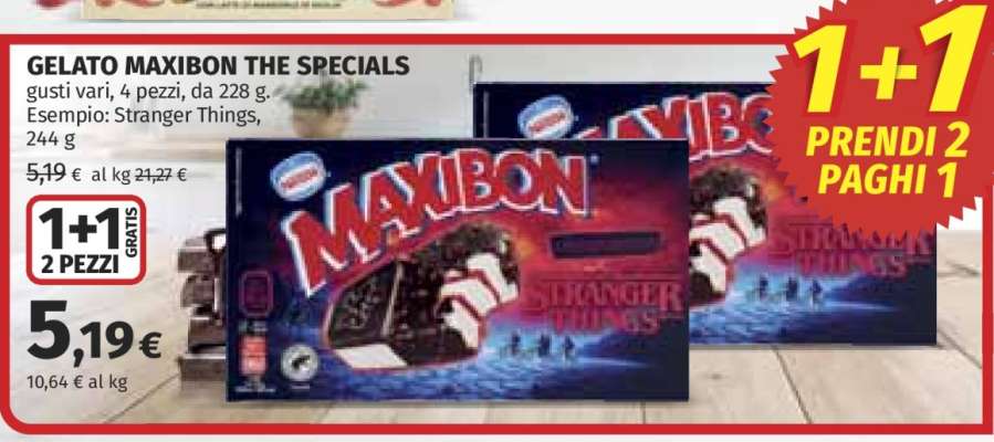 GELATO MAXIBON THE SPECIALS