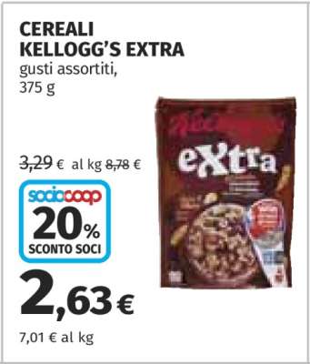 Cereali Kellogg's Extra