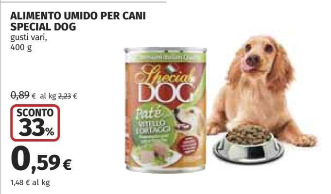 ALIMENTO UMIDO PER CANI SPECIAL DOG