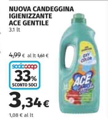 NUOVA CANDEGGINA IGIENIZZANTE ACE GENTILE