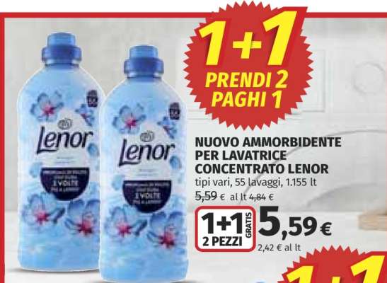 Lenor Ammorbidente Concentrato