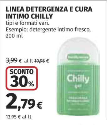LINEA DETERSIONE E CURA INTIMO CHILLY